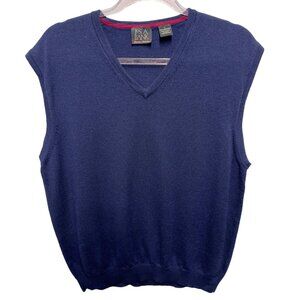 Pure Merino Wool JoS. A. Bank Signature Collection Knit Sweater Vest Classic